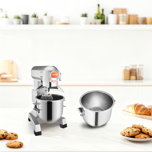 30Qt Commercial Food Mixer Timing Function 1250W Commercial Mixer