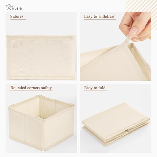 15 Pack Drawer Organizer for Clothes (15 Count)