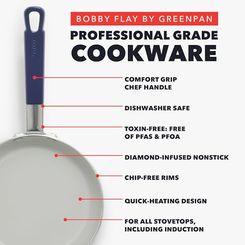 x Bobby Flay 13 Piece Nonstick Cookware Pots and Pans Set