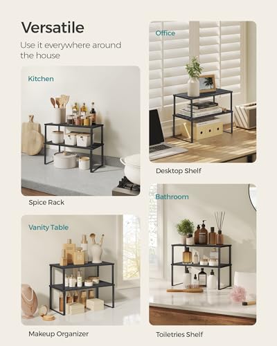 Cabinet Organizer Shelf (2 Count)