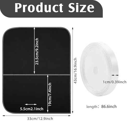 6 Pcs Anti Tarnish Silverware Storage Bags Felt
