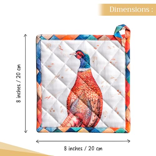 Pot Holders 100% Cotton Potholders (2 Count)
