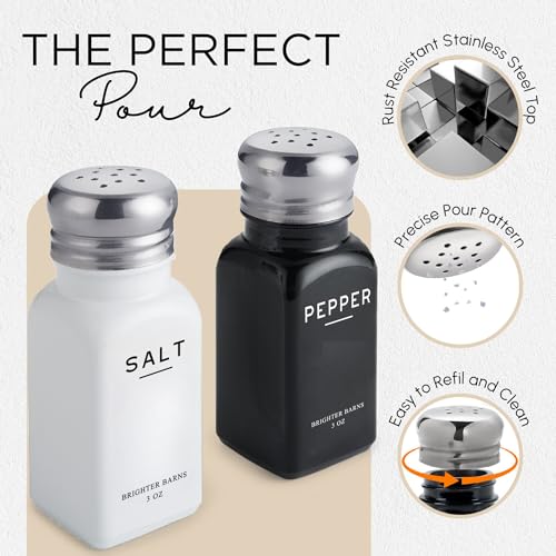Farmhouse Salt and Pepper Shakers Set by Brighter Barns