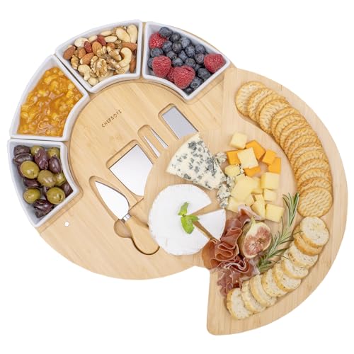 Charcuterie Board Set and Cheese Serving Platter
