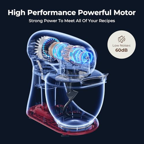 5.3 Quart Electric Stand Mixer With 12 Speed