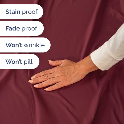 Short Queen Size 4 Piece Bed Sheet Set