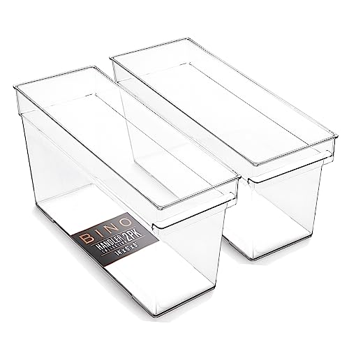 Plastic Storage Bins (2 Count)