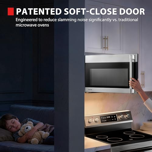 Over-the-Range Microwave Oven, 1.9 Cu.Ft, 1000W, Stainless Steel