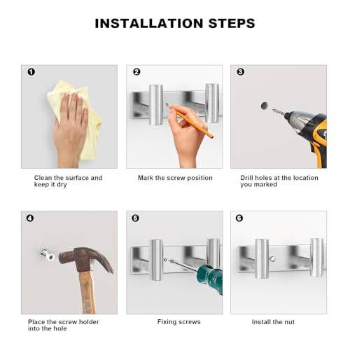 Wall Mounted Coat Rack