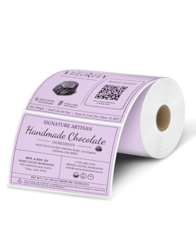 4x3 Inch Thermal Labels