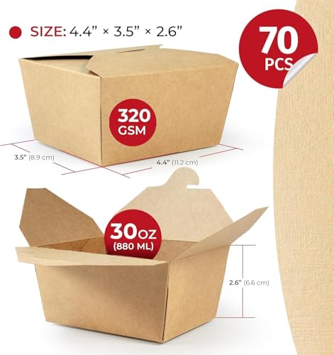 Takeout Storage Containers (70 Count)
