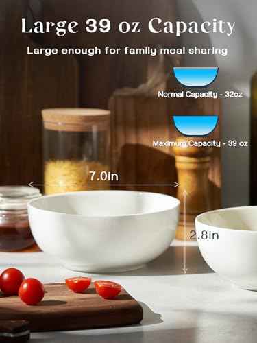 39 OZ Soup Bowls Set of 4 (4 Count)