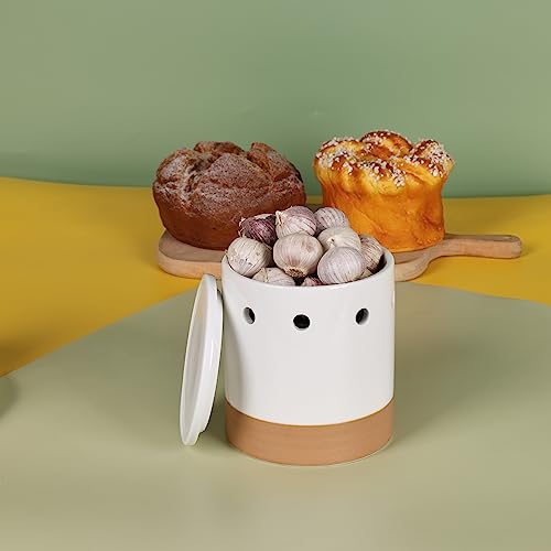 Garlic Keeper with Lid
