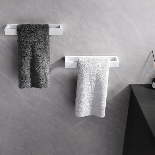 Bath Towel Holder Stainless Steel Towel Hanger Wall Mount Towel Ring for Bathroom 2 Pack (2 Count)