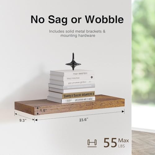 Floating Shelves for Wall Set of 3 (3 Count)