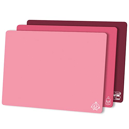 Flexible Plastic Cutting Board Set of 3 Gradient Color (3 Count)