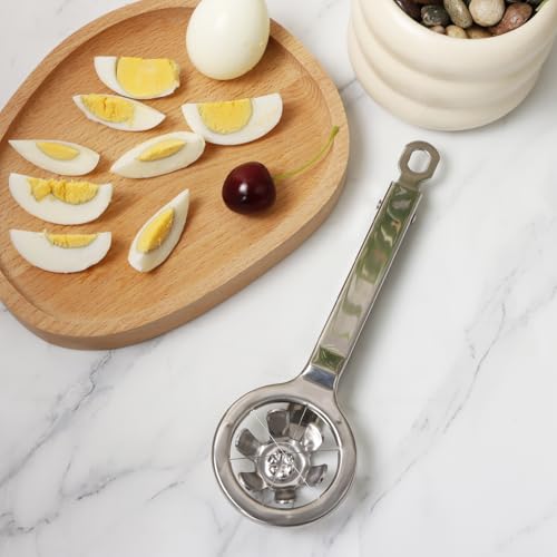 Best Utensils Stainless Steel Egg Slicer Wedger Cutter