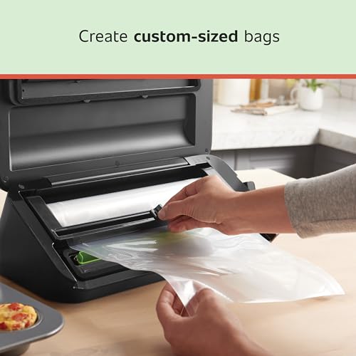 Custom Fit Airtight Food Storage and Sous Vide Vacuum Sealer Bags (3 Count)