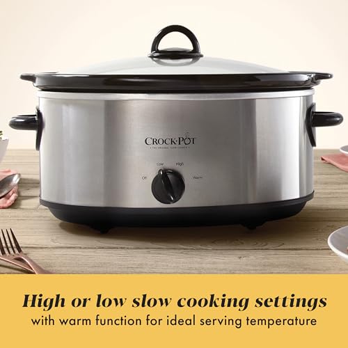 7 Quart Manual Slow Cooker