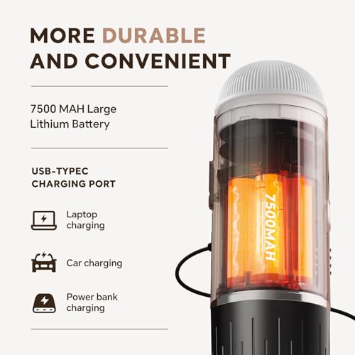 2-in-1 Portable Espresso Maker For Nespresso Pod＆Ground,White (2.09 Ounce)
