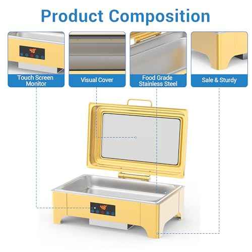 Roll Top Chafing Dish for Buffet