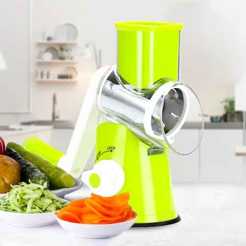 Rotary Cheese Grater Hand Crank Cheese Shredder for Fresh Cheese