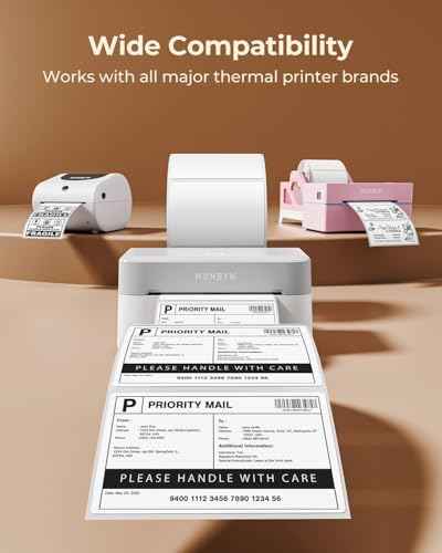 4x3 Thermal Labels (2000 Count)