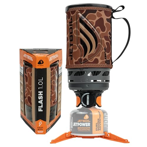 Flash 1.0L Portable Fast Boil Stove for Camping and Backpacking with 1