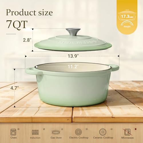 Enameled Cast Iron Dutch Oven