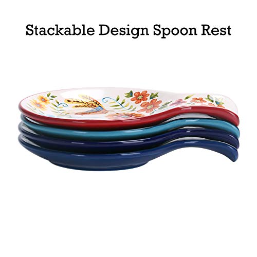 Havana Ceramic Spoon Rest for Stove Top