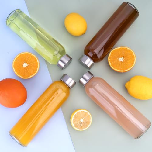 24oz Glass Water Bottle Set of 10 (10 Count)