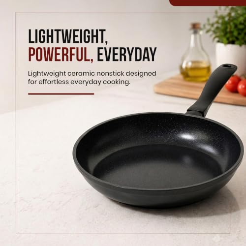 Energy 8" Ceramic Coated Aluminum Frying Pan