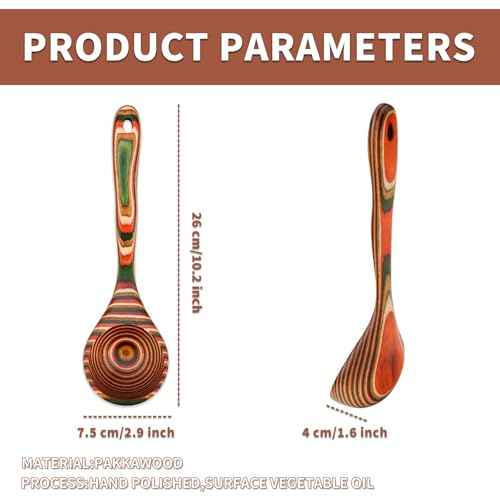 Pakkawood Ladle