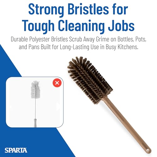 Large Water Bottle Brush Ideal for Wide (4 Count)