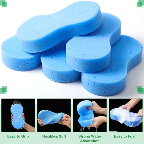 48 Pack Car Wash Sponges Large Sponges Bulk Big All (48 Count)