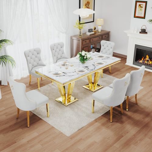 7 Piece Luxury Dining Room Set (7 Count)