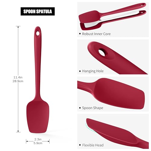 600°F Heat Resistant Silicone Large Spoon