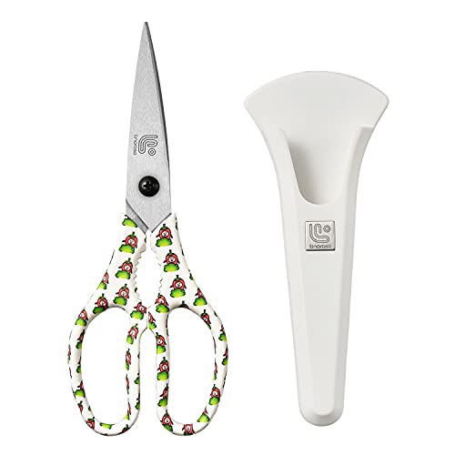 Kitchen Scissors Heavy Duty Kitchen Shears with Magnetic Holder Made with Japanese Steel 4034