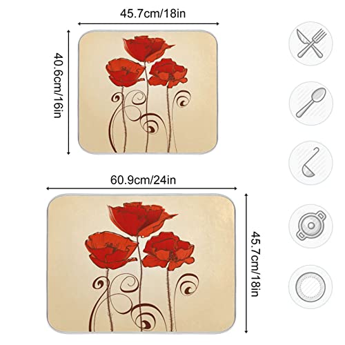 Super Absorbent Dish Drying Mat