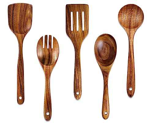 Wooden Kitchen Utensil Set (5 Count)
