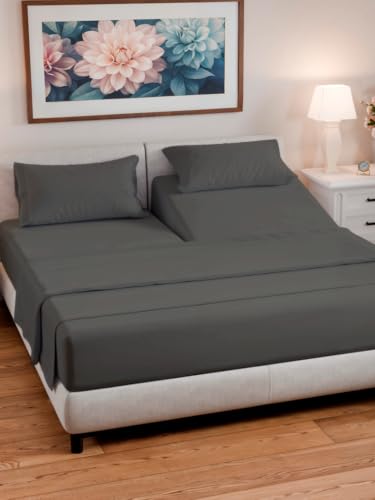 Flex Top Split Head King 4 Piece Sheet Set