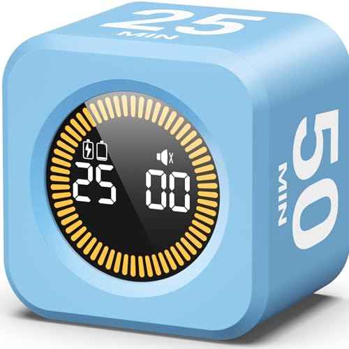 Pomodoro Cube Timer Productivity Visual Timer