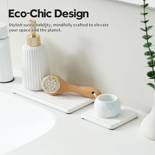 3 Pack Water Absorbent Diatomite Coasters (3 Count)