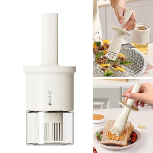 Oil Dispenser with Brush for Kitchen