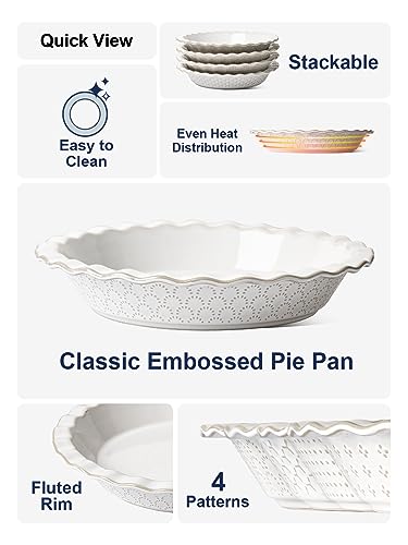 Ceramic Pie Pans for Baking