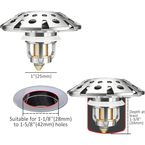 Bathroom Sink Drain Strainer