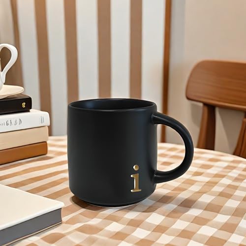 Black Ceramic Coffee Mug (15 Count)