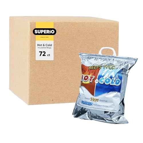 Hot and Cold Insulated Bags for Food Delivery
