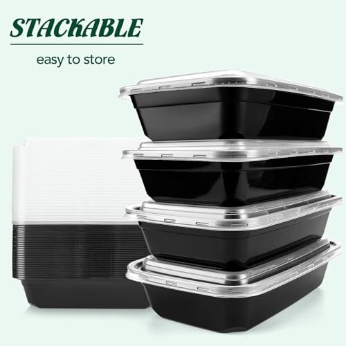Glotoch Meal Prep Containers 32oz 800 Pack (800 Count)