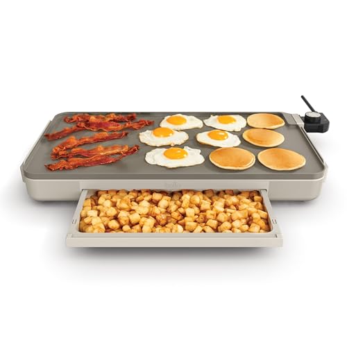 12 x 22 Electric Griddle with Warming Tray